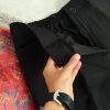 7049.265.1.شلوار دمپا گشاد مازبلک سوپر نیزوا. BIG.مشکی.پک 6 تایی. (6C.4)