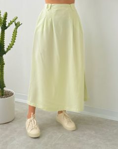 2122.353.1 دامن تارا.کتان سیلک سونیا.پک6تایی. سرمه ای2.قهوه ای1.کره ای1.سبز1.استخوانی1. (1c.4)