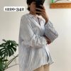 1220.342.2.شومیز پری.زبرا.نرمال. مشکی1.کرم6.سرمه ای3.صورتی1.پک 11تایی. (4B.5)