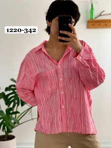 1220.342.2.شومیز پری.زبرا.نرمال. مشکی1.کرم6.سرمه ای3.صورتی1.پک 11تایی. (4B.5)