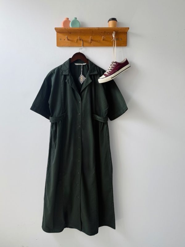 3063.507.پیراهن.کتان ابریشم کاغذی.نرمال. پک4تایی.قهوه ای1.سبزتیره1.سرمه ای1.سفید1. (5B.9)