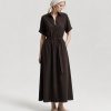 3062.504.پیراهن.بهتا.کتان ابریشم کاغذی.نرمال. پک4تایی.سبزتیره1.قهوه ای1.سفید1.سرمه ای1. (3B.6.7)