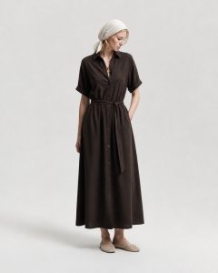 3062.504.پیراهن.بهتا.کتان ابریشم کاغذی.نرمال. پک4تایی.سبزتیره1.قهوه ای1.سفید1.سرمه ای1. (3B.6.7)