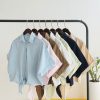 1235.534.کراپ گره ای.پریناز.لنین پفکی. پک9تایی.آبی1.صورتی1.صورسفید1.سفید2.کرم1.موکا1. سرمه ای1.سبزآدامسی1.(6B.12)