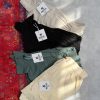 3058.363. پیراهن توران لینن پفکی. نرمال.  پک5 تایی.مشکی2.کره ای1.سبزیشمی1.کرم1. (10B.5.6)