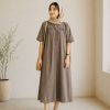 3065.610.پیراهن.کتان سیلک سونیا.نرمال. پک5تایی.مشکی1.سرمه ای1.قهوه ای1.گردویی1.استخوانی1. (7C.11.12)
