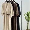 3066.610.پیراهن.کتان سیلک سونیا.نرمال پک4تایی.قهوه ای1.سرمه ای1.گردویی1.استخوانی1 (6D.9.10)-(4D.8.9.10)-(7C.4.5)