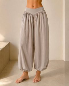 4022.635.شلوار سند بادی.ژاکلین.1و2. پک10تایی.قهوه ای2.سرمه ای2.استخوانی2.سفید2.مشکی2. (7C.4.5)