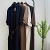 3070.620.پیراهن.شارین.کتان سیلک سونیا.نرمال. پک4تایی.قهوه ای1.سرمه ای1.گردویی1.استخوانی1. (5B.10.11)