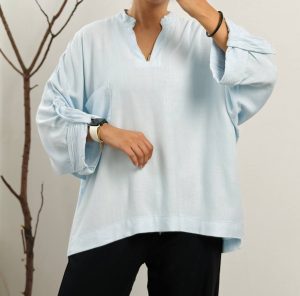 1124.550.شومیز.لنین پریمیوم.نرمال. پک6تایی.قهوه ای1.سرمه ای1.زیتونی1.سفید1.مشکی1.آبی روشن1.(2A.3.4)
