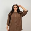 1067.628.شومیز.کتان سیلک میلانو.نرمال. پک6تایی.قهوه ای1.سرمه ای1.مشکی1.زرشکی1.آبی روشن1. گردویی1.(3D.7.8)