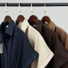 3076.679.پیراهن.کتان سیلک سونیا.نرمال. پک 4تایی.قهوه ای1.سرمه ای1.گردویی1.استخوانی1. (10D.5-6)