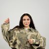 7001.700.کراپ جکت.شهسوار.کتان پنبه چریکی.نرمال. پک 3تایی.قهوه ای2.سبز1. (2E.6-7-8-9)