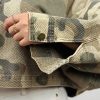 7001.700.کراپ جکت.شهسوار.کتان پنبه چریکی.نرمال. پک 3تایی.قهوه ای2.سبز1. (2E.6-7-8-9)