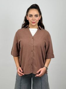 1345.652.شومیز.کتان سیلک سیلور.نرمال پک5تایی.سرمه ای1.قهوه ای1.گردویی1.بادمجونی1. زرشکی1.(8C.12)